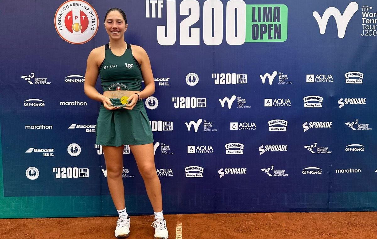Pietra Rivoli é vice-campeã no ITF J200 de Lima e segue para nova disputa em Santiag