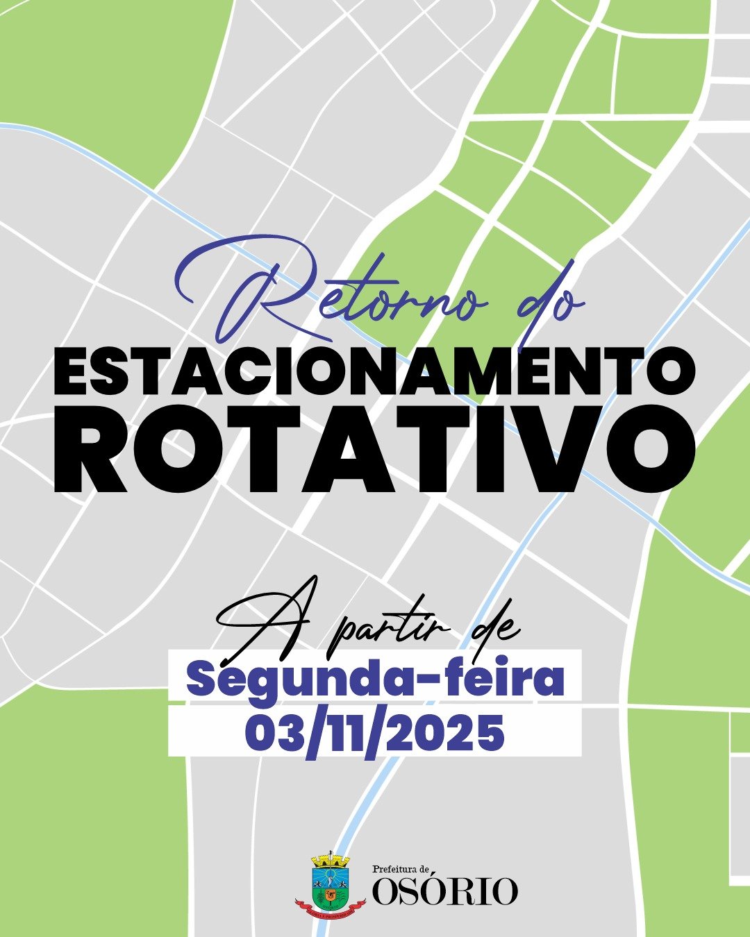 ESTACIONAMENTO ROTATIVO RETORNA, COM ALTERAÇÕES, NA SEGUNDA-FEIRA 6 1 1