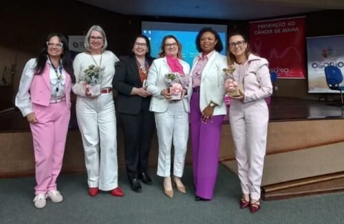 PALESTRAS SOBRE PREVENÇÃO E AUTOCUIDADO ABREM A PROGRAMAÇÃO DO OUTUBRO ROSA EM OSÓRIO