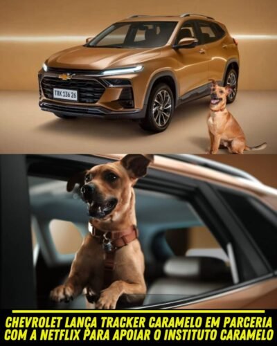 Chevrolet lança Tracker Caramelo em parceria com a Netflix para apoiar o Instituto Caramelo