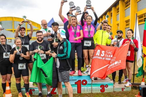 5º CIRCUITO DE CORRIDAS DO LITORAL NORTE REUNIU ATLETAS DE MEIA-MARATONA E REVEZAMENTO EM OSÓRIO