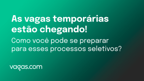 Mais de 118 mil vagas temporárias devem ser abertas em todo o país para o final de ano
