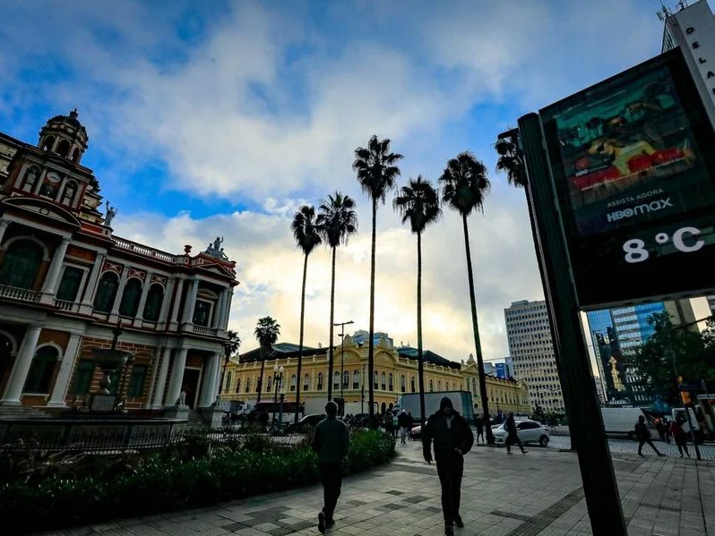 Segunda-feira será de tempo firme e frio com possibilidade de geada em pontos do RS