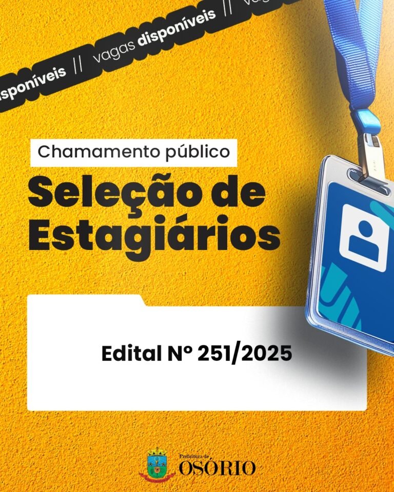 PREFEITURA DE OSÓRIO ABRE INSCRIÇÕES PARA SELEÇÃO DE ESTAGIÁRIOS 19 574573129 1262941422541089 8508595508756658387 n