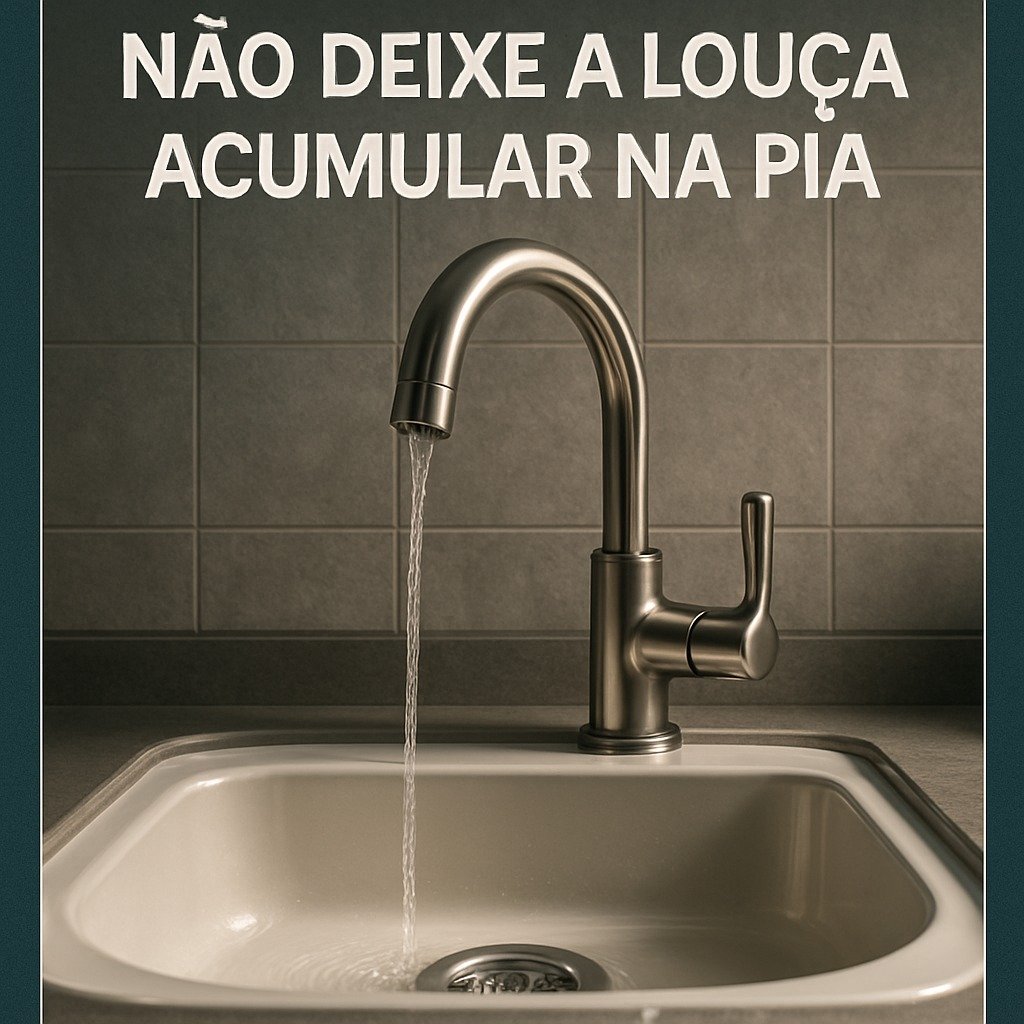 Não deixe a Louça na Pia
