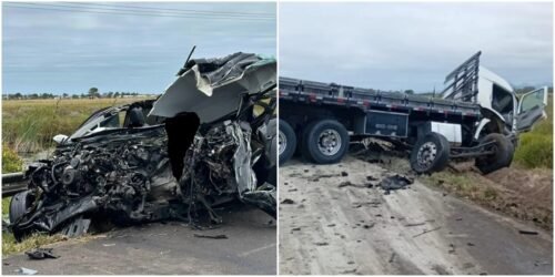 Tragédia rodoviária tira a vida de duas pessoas na ERS-389, em Capão da Canoa