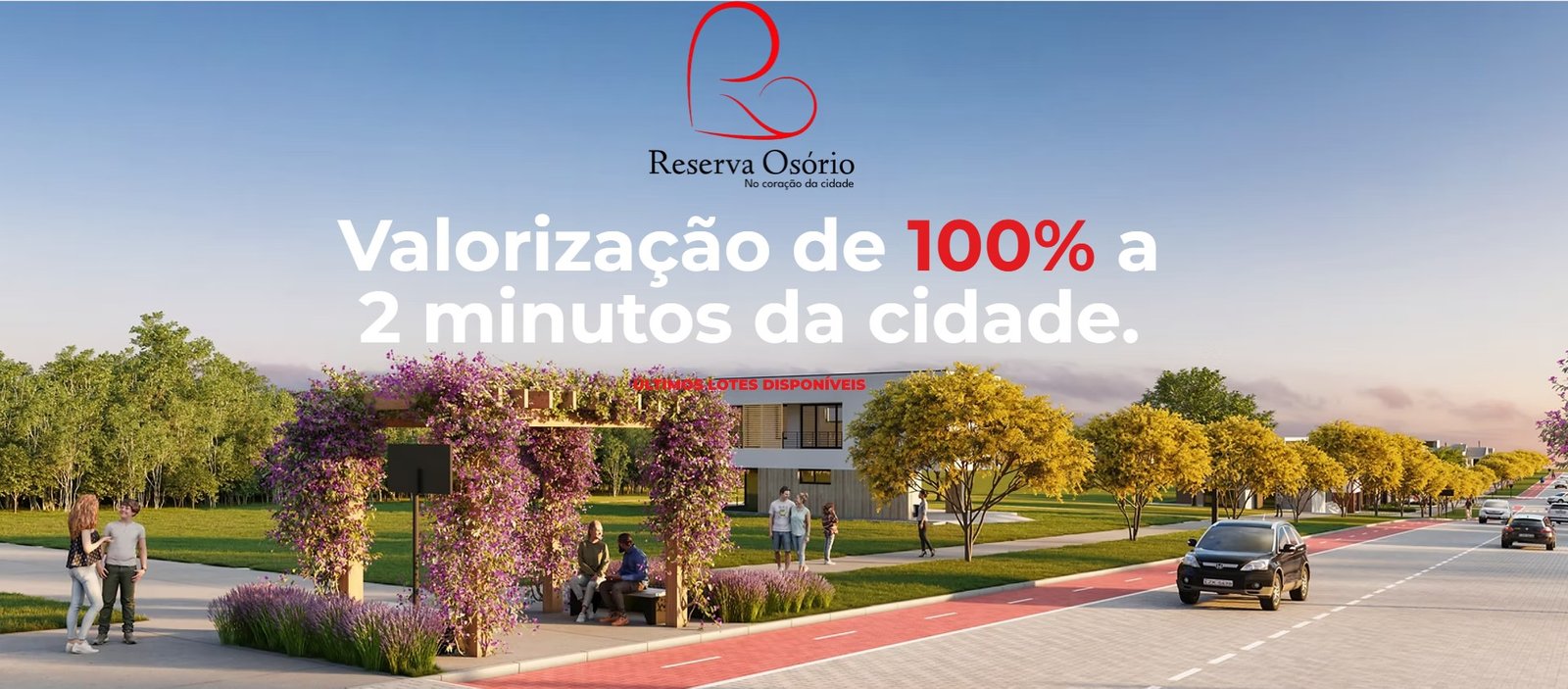 Fortes Imóveis Vende em Osório – Reserva Osório Bairro Planejado Terrenos para venda em condomínio de Osório RS