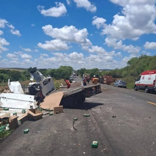 GRAVE Acidente é Registrado na BR-290 em Vila Nova do Sul.