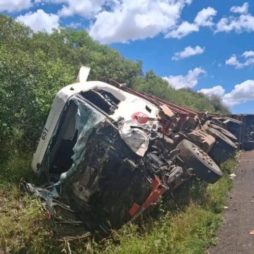 GRAVE Acidente é Registrado na BR-290 em Vila Nova do Sul.