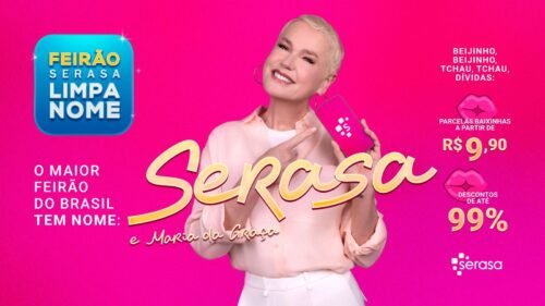 Mais de 12 milhões de brasileiros podem negociar dívidas por até R$ 100 no Feirão Serasa Limpa Nome