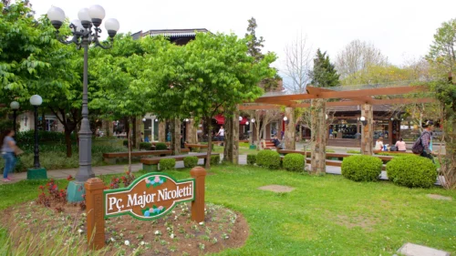 Atrativos gratuitos em Gramado Praça Major Nicoletti