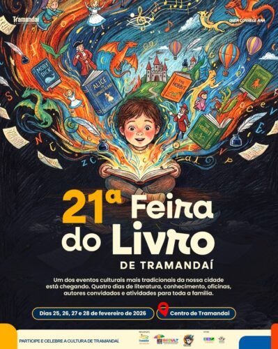 Venha prestigiar a 21ª Feira do Livro de Tramandaí