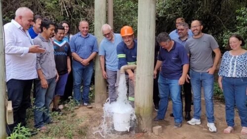 Corsan entrega melhorias no sistema de abastecimento de água na aldeia indígena Sol Nascente, em Osório