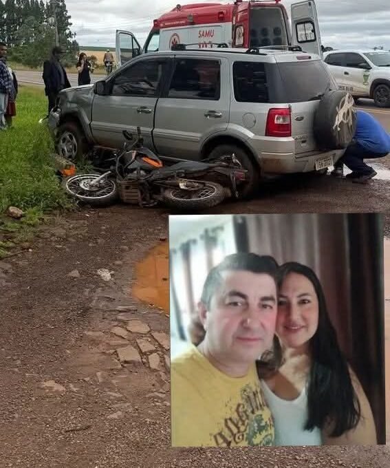 MORRE SEGUNDA V&Iacute;TIMA DE ACIDENTE DE MOTO NA ERS-330 EM TENENTE PORTELA