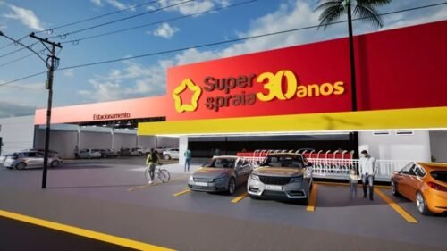 Para marcar seus 30 anos, a rede Super da Praia vai ampliar e revitalizar o supermercado de Terra de Areia, no Litoral