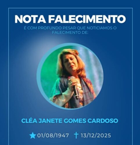 A música, principalmente, do Litoral, está de luto.