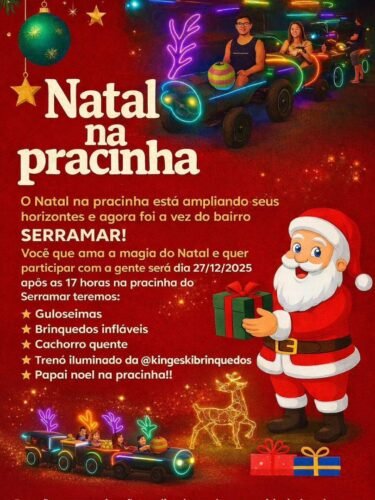 Moradores do bairro Serramar promovem primeira festa solidária de Natal para crianças em Osório 1 605320909 25154067754264948 4804380435057329277 n