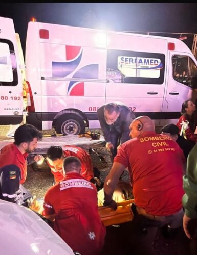 Saída de show do Roberto Carlos em Gramado termina em acidente e três idosas são atropeladas