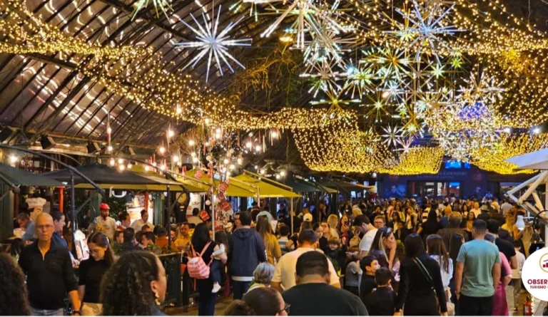 6,01 Noites: Gramado bate recorde histórico de permanência e fluxo cresce 19,21% em outubro 3 Movimentacao Rua Coberta Dados do Observatorio do Turismo
