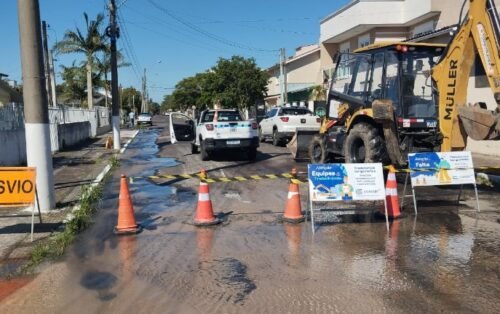 Centro de Osório terá abastecimento de água restabelecido no início da tarde desta Quinta-feira