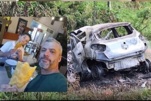 Tragédia: pai e filho perdem a vida em grave acidente em São Bento do Sul, no Norte catarinense.