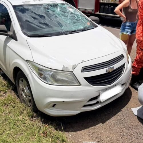 Homem é atropelado na RS-030, no início do bairro Laranjeiras, em Osório