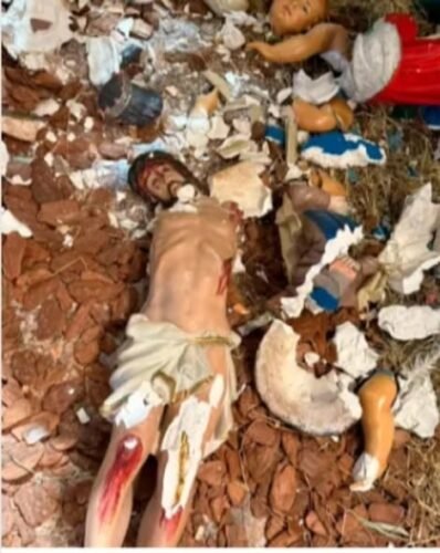 Igreja Matriz de Encantado é Alvo de Vandalismo