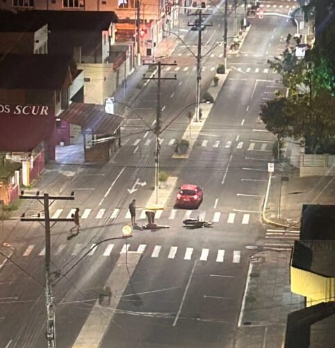 Dois acidentes são registrados no mesmo cruzamento em menos de 12 horas no Centro de Osório. 2 611240363 25235384579466598 1250572187900808554 n