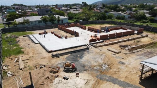 NOVA UBS DO BAIRRO GLÓRIA EM OSÓRIO JÁ ESTÁ NA ETAPA DE EXECUÇÃO DE CONCRETO ARMADO