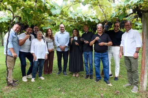 A 5ª Vindima em Gramado teve sua cerimônia oficial de abertura realizada no último sábado, 10 de janeiro, na Vinícola Casa Seganfredo, na localidade da Serra Grande 1 615424518 1209223477978302 455097038735829656 n