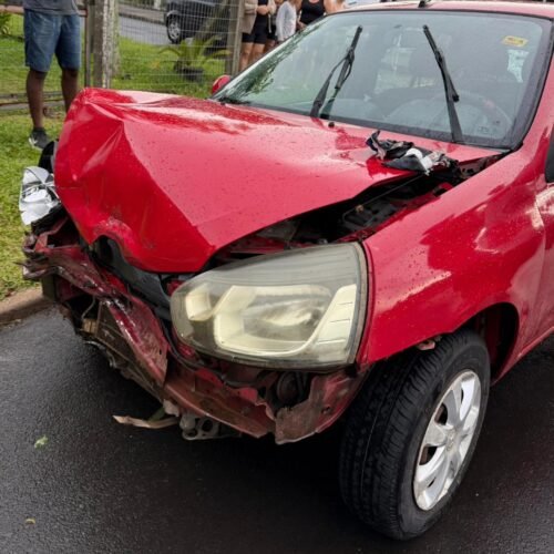 Acidente de trânsito é registrado no bairro Caravágio, em Osório 1 623257251 25439258109079243 6732888932816487313 n