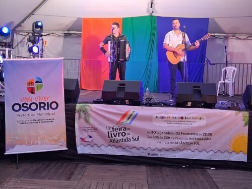 SHOWS MUSICAIS MARCAM A ABERTURA OFICIAL DA 13ª FEIRA DO LIVRO DE ATLÂNTIDA SUL 2 623467914 1333047392197158 7048394221860295605 n