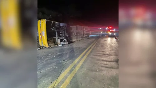 Ônibus que trazia migrantes ilegais para SC tomba a caminho de Itapema; cinco morreram 2 image 8