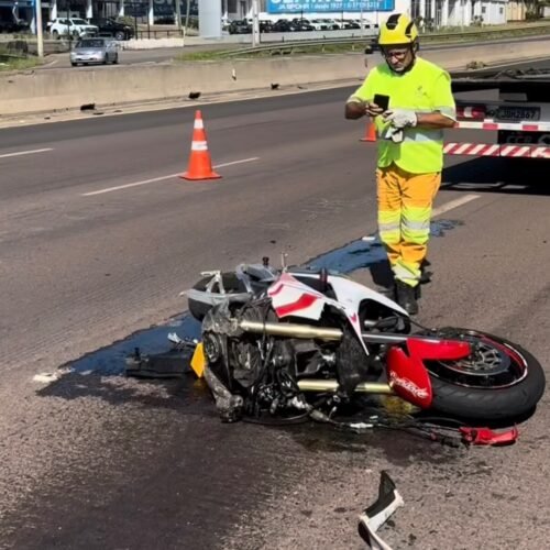 Um motociclista de 26 anos morreu na tarde deste sábado (31), após um grave acidente de trânsito, no km 347 da BR-386, no Vale do Taquari 4 625254592 18343053871233603 8449883838371560106 n