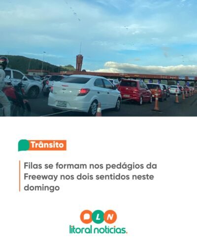Filas se formam nos Pedágios da Freeway nos Dois Sentidos neste Domingo 1 626938066 1590950692364478 3289424391086379761 n