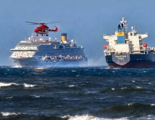 Operação Conjunta Resgata Gestante em Cruzeiro Internacional no Litoral Norte