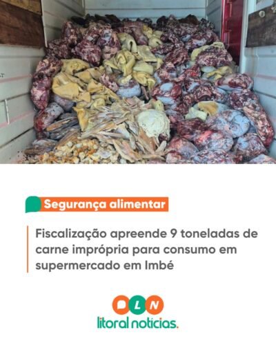 Fiscalização apreende 9 toneladas de carne imprópria para consumo em supermercado em Imbé 1 633483879 1601306201328927 4533457500477615293 n