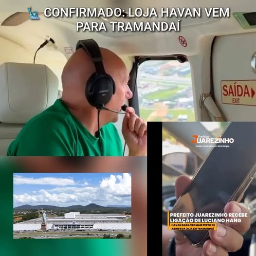 PREFEITO JUAREZ CONFIRMA LOJA HAVAN EM TRAMANDA&Iacute;