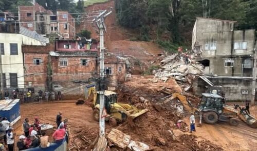 Chuva deixa 29 Mortos e Milhares de Desabrigados em Minas Gerais
