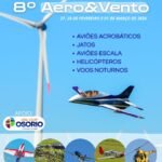 8º AERO&VENTO – FESTIVAL DE AEROMODELISMO PROMETE ENCANTAR PÚBLICO EM OSÓRIO
