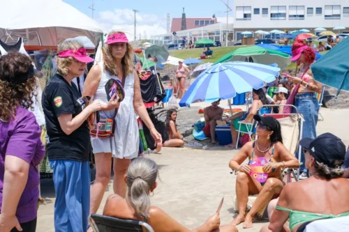 Mobilização à beira-mar em Torres pede o fim da violência contra as mulheres 3 IMG 1788