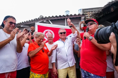 Estátua em homenagem a Abel Braga é inaugurada na praia de Atlântida, em Xangri-Lá 5 IMG 3281