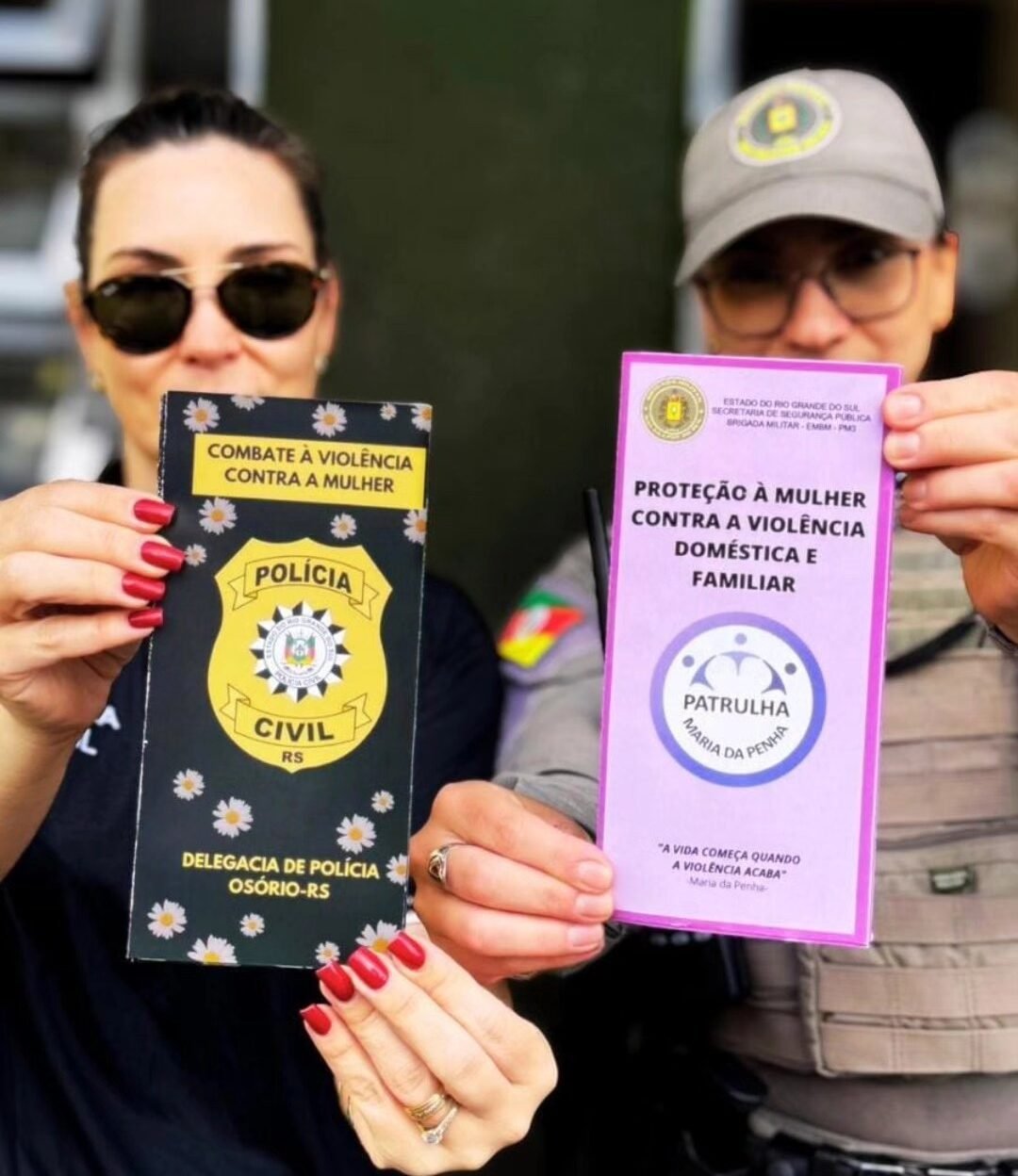 Opera&ccedil;&atilde;o &lsquo;Elo de Prote&ccedil;&atilde;o&rsquo; de combate &agrave; viol&ecirc;ncia dom&eacute;stica &eacute; realizada em Os&oacute;rio