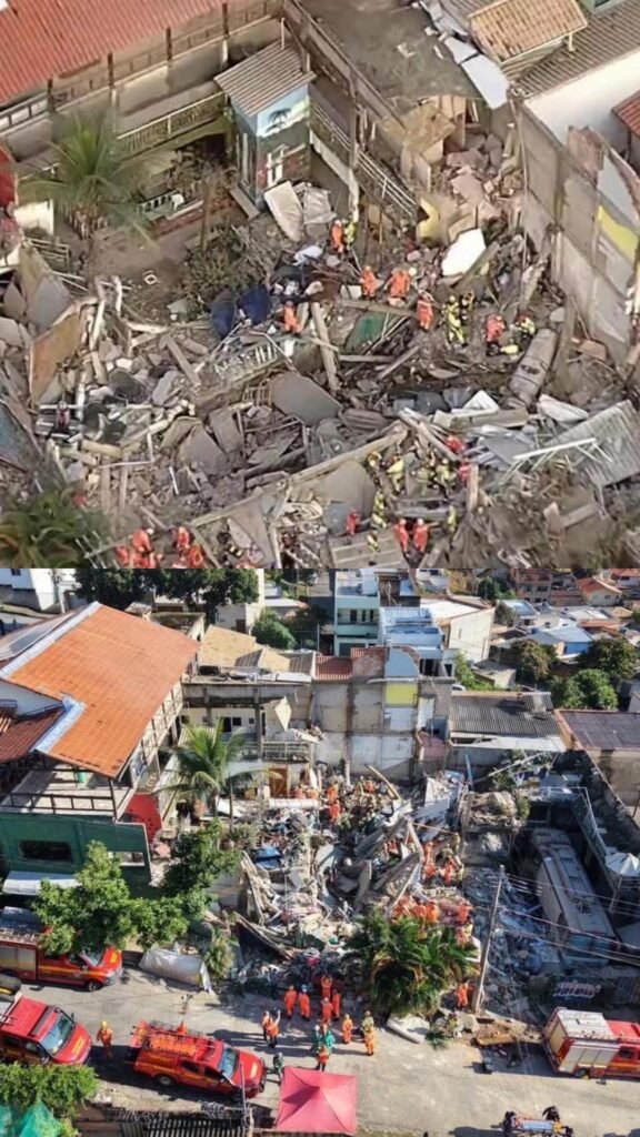 Desabamento de lar de idosos em Belo Horizonte deixa seis mortos e dezenas de soterrados