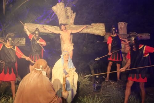 SEXTA-FEIRA SANTA TERÁ TRADICIONAL VIA SACRA COM ENCENAÇÃO NO MORRO DA BORÚSSIA