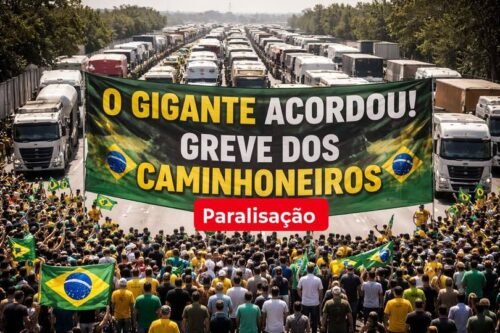 Caminhoneiros articulam uma Greve Nacional que pode ser deflagrada a partir desta Quinta-feira (19), a depender da Evolução das Tratativas