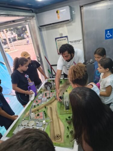 Praça da Matriz recebe exposição interativa da Corsan com Cinema ao Ar Livre e Programação Aberta ao Público neste Sábado