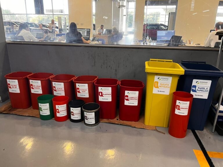 Loja da Guaibacar ja reciclou e tratou cerca de 30 mil quilos de residuos em 2025 FOTO Divulgacao Grupo Sinosserra