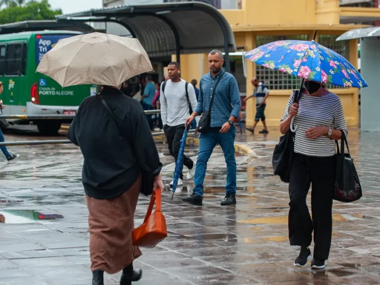 Frente Fria ganha For&ccedil;a no RS e traz Chuva Forte nesta Sexta-feira