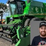 JOVEM AGRICULTOR TEM PULMÕES PERFURADOS E MORRE AO CAIR DE COLHEITADEIRA